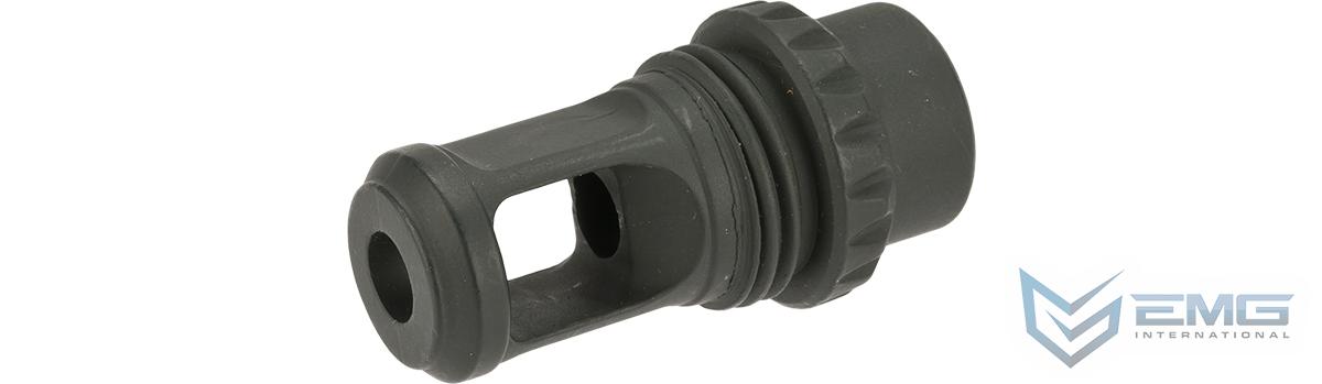 EMG Metal Flash Hider for M4 Airsoft AEGs - Version 1 (Model: 14mm Positive)