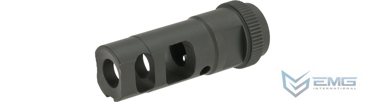 EMG 14mm Positive Metal Flash Hider for M4 Airsoft AEGs - Version 2