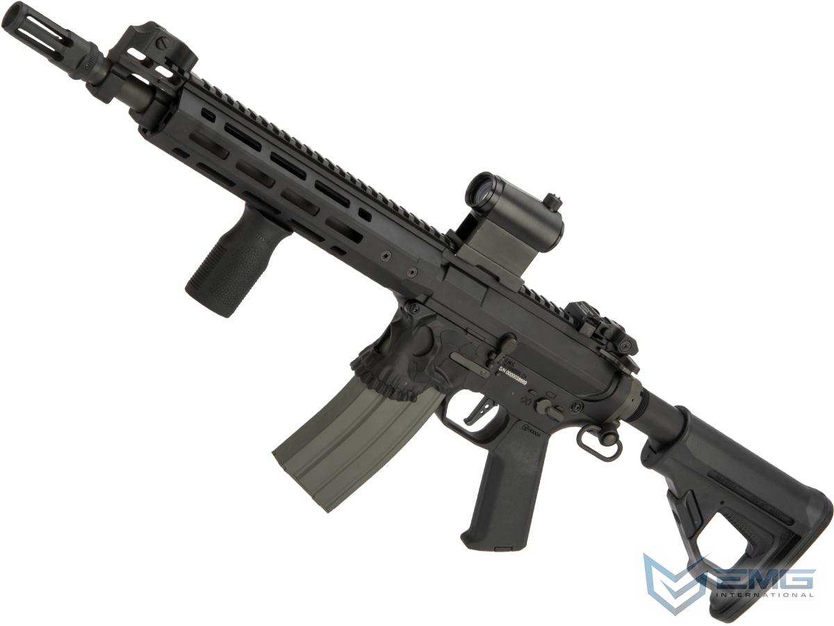 EMG / Sharps Bros Jack Licensed Advanced M4 Airsoft AEG Rifle with Super High Torque Slim Motor Grip (Color: Black / 10 SBR)