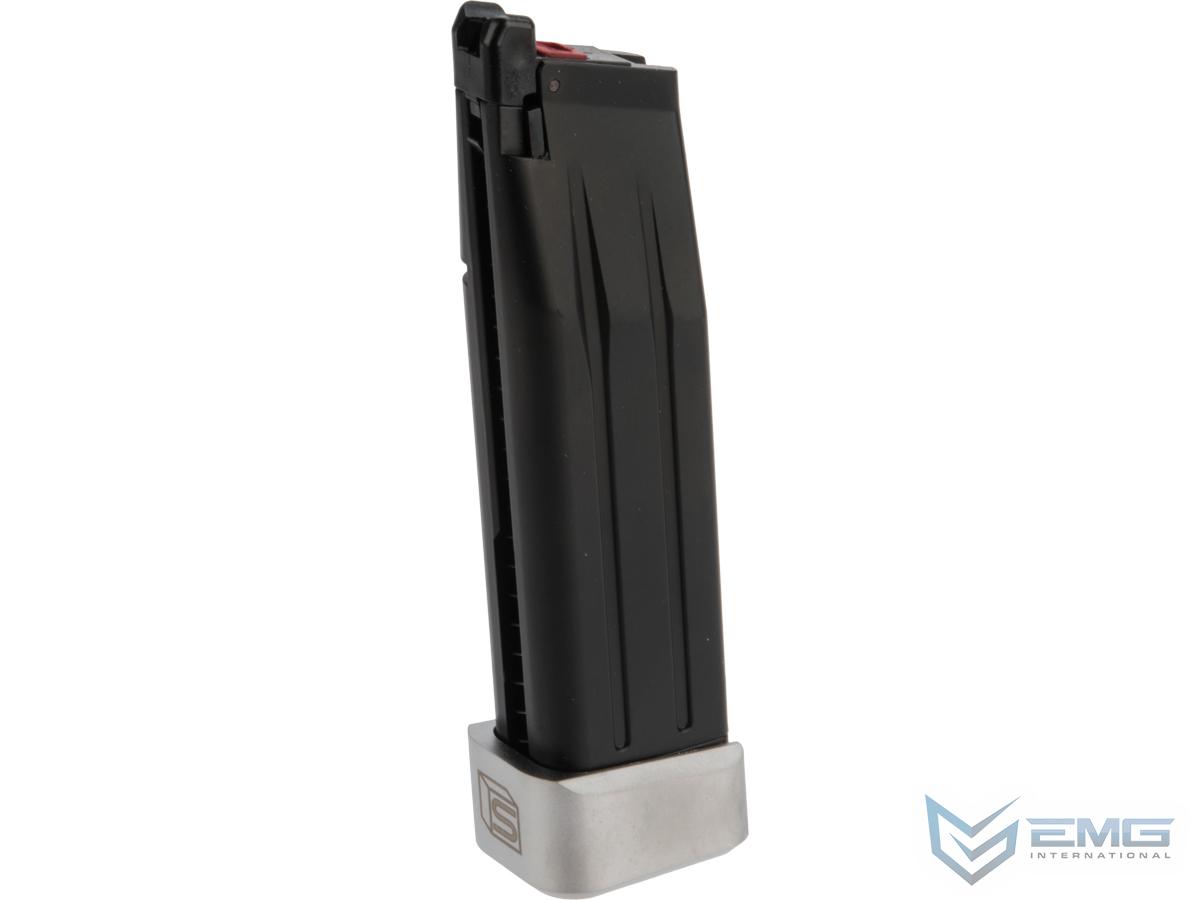 EMG Salient Arms International 30 Round Magazine for SAI 2011 Gas Airsoft Pistol (Color: Silver / Green Gas)