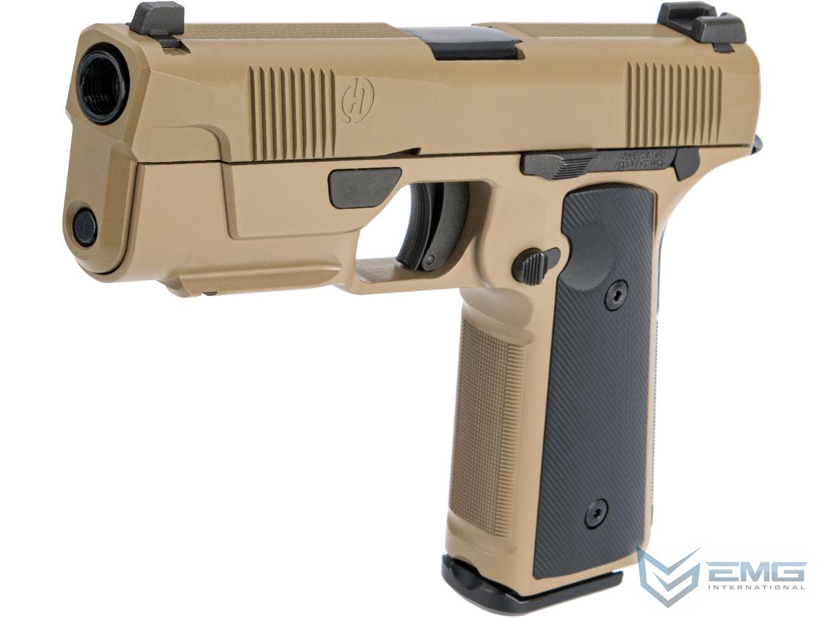 EMG / Hudson H9 Gas Blowback Airsoft Parallel Training Pistol (Color: Flat Dark Earth / Green Gas)