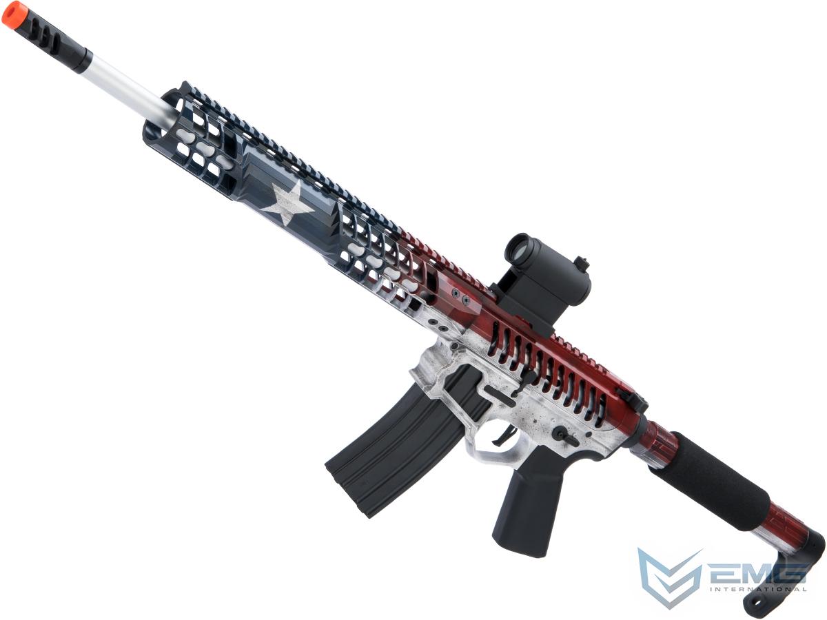 EMG F-1 Firearms BDR-15 3G AR15 Full Metal Airsoft AEG Training Rifle w/ Custom Cerakote (Model: 350 FPS / Texas)