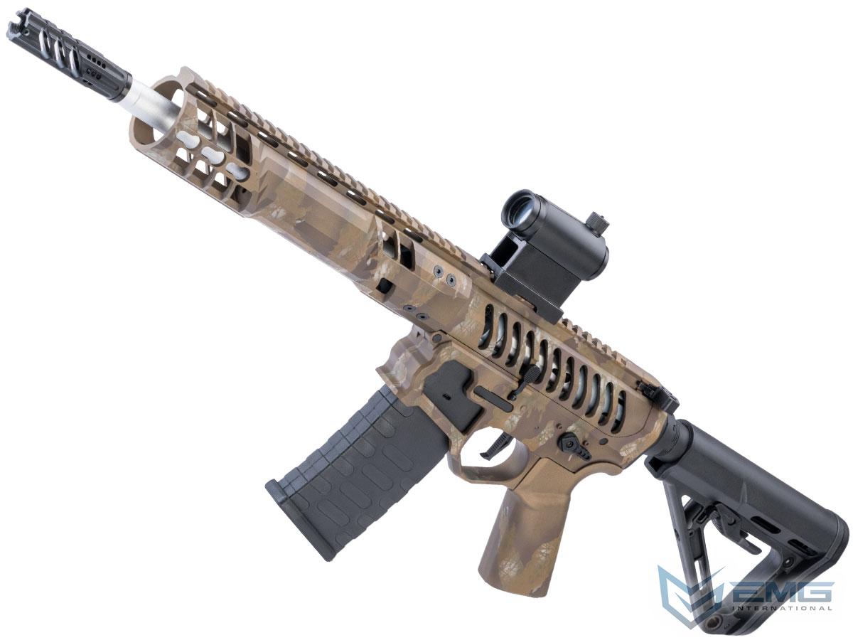 EMG F-1 Firearms SBR Airsoft AEG Training Rifle w/ Black Sheep Arms Custom Cerakote (Model: Brush Tiger)