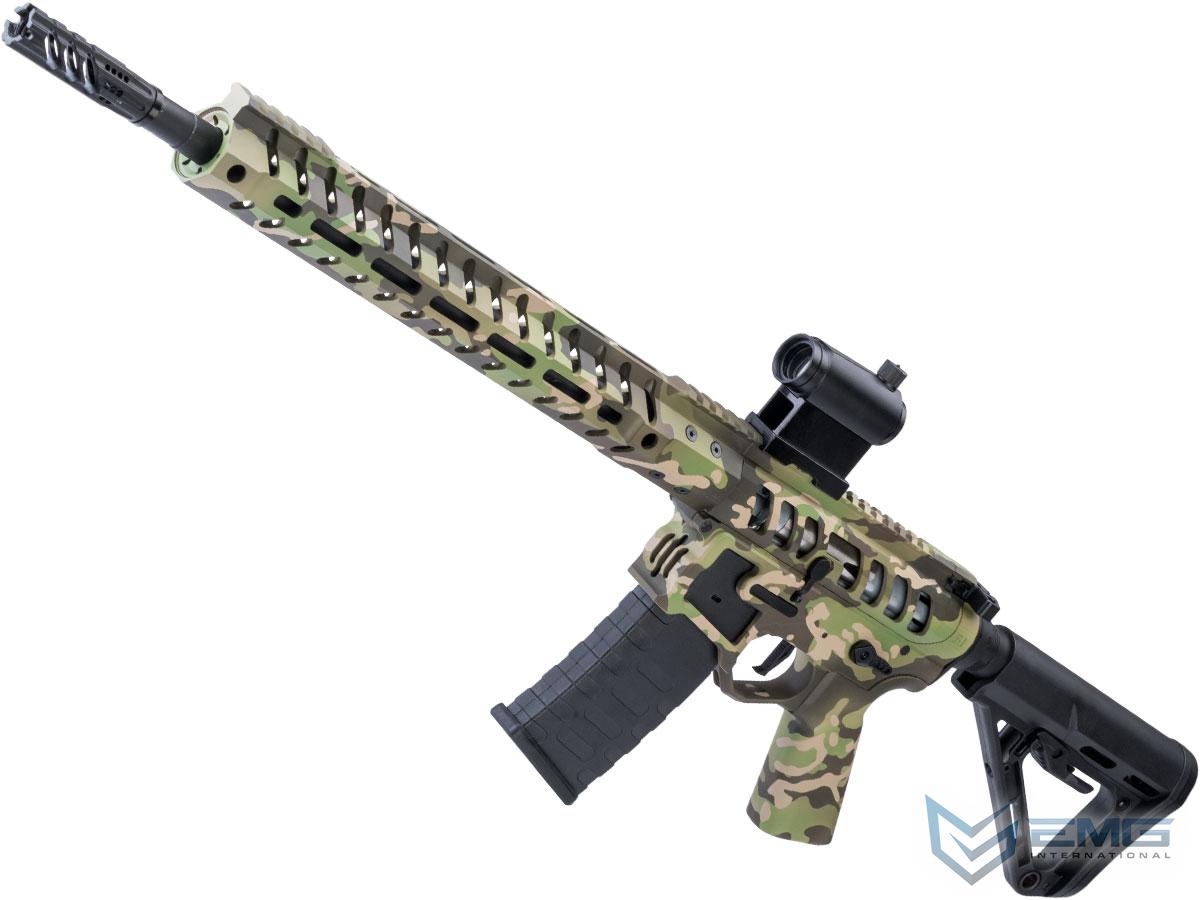 EMG Custom Cerakote F-1 Firearms UDR-15 AR15 2.0 eSilverEdge Airsoft AEG Training Rifle (Model: Multicam Jungle)