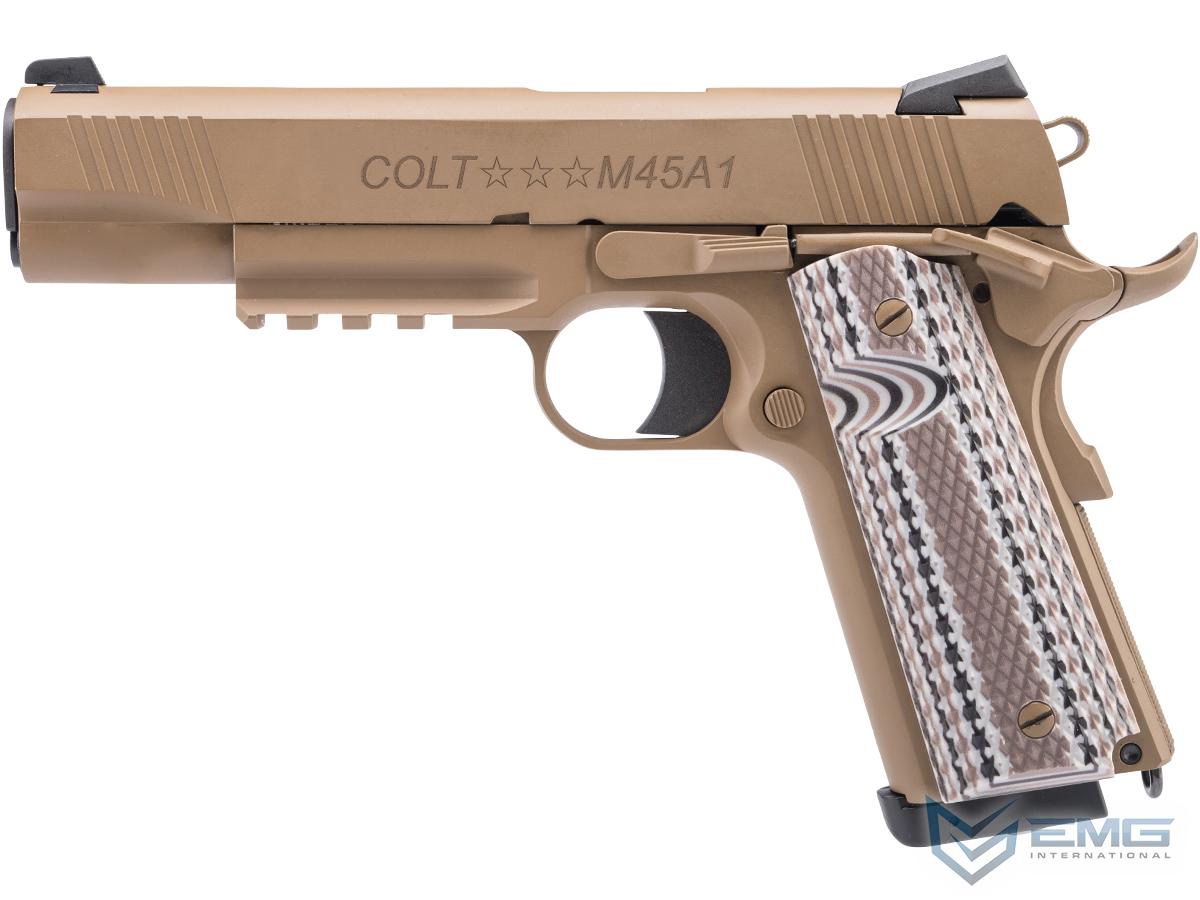 EMG x Colt M45A1 Gas Blowback Airsoft Pistol - T8 (Model: Green