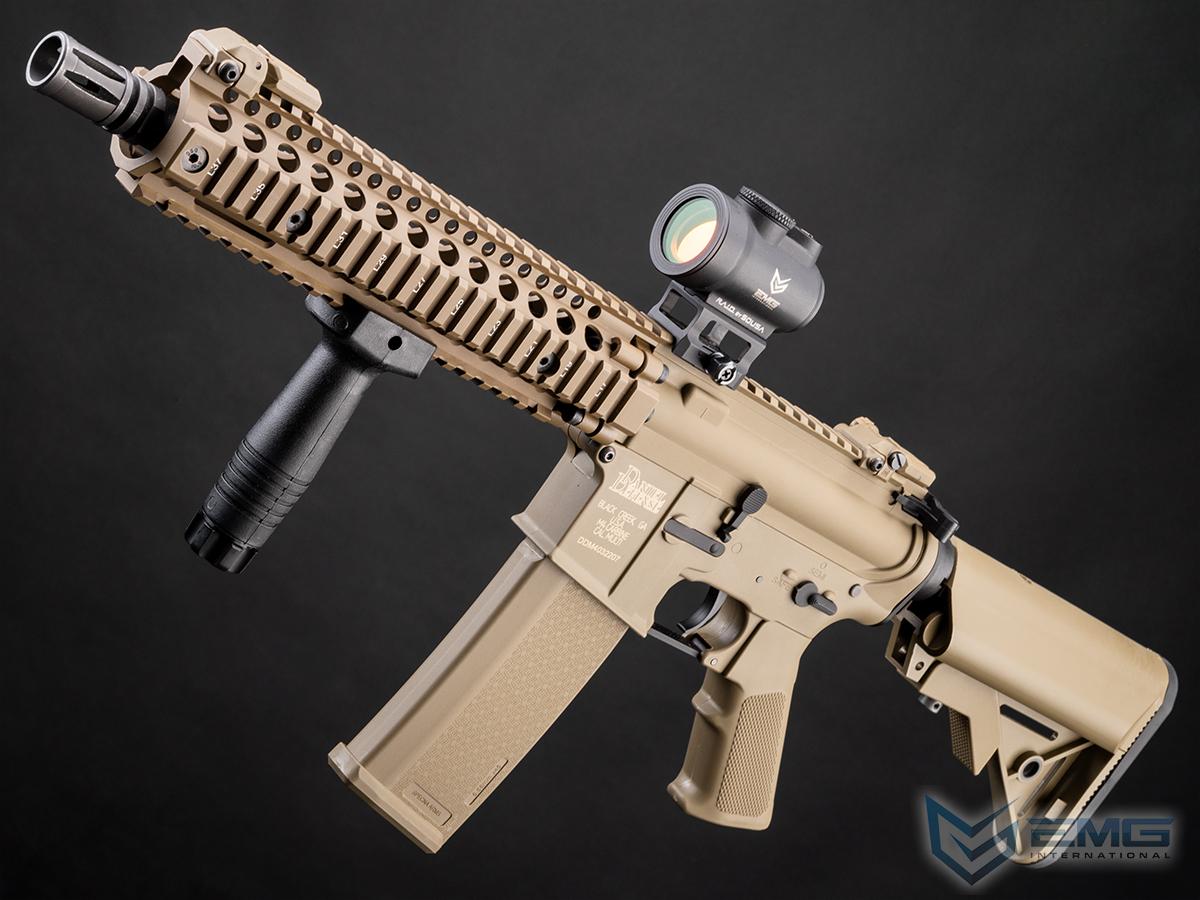 EMG Helios Daniel Defense Licensed MK18 Airsoft AEG Rifle by Specna Arms (Model: CORE Series / Tan / Gun Only)