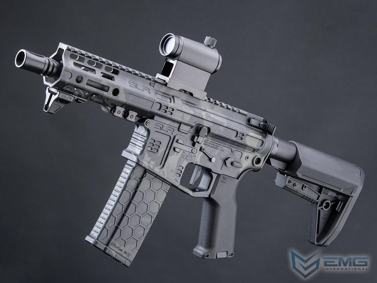 EMG Helios SLR Rifleworks Licensed B15 Airsoft AEG W/ ION M-LOK Handguard (Color: Multicam Black / 5.5 Lite Handguard / 350 FPS)