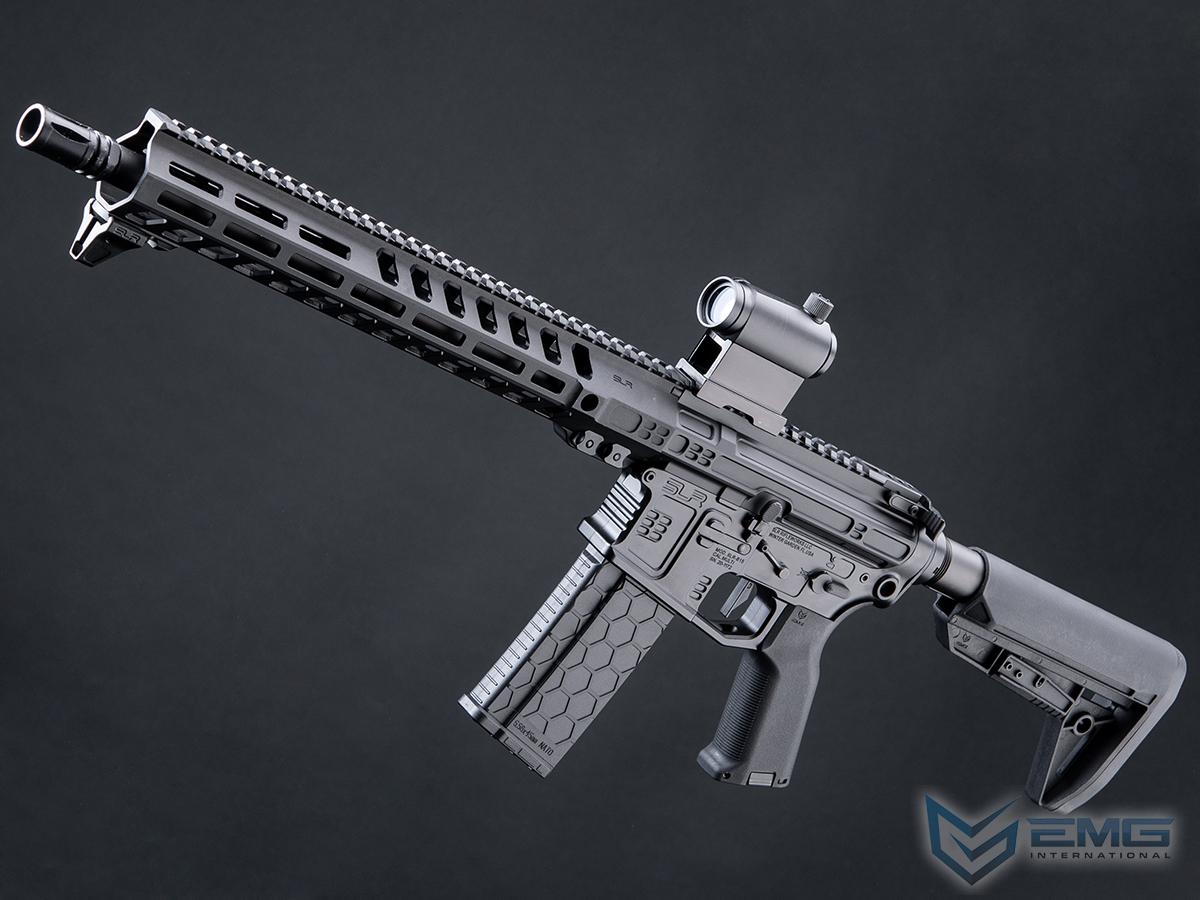EMG Helios SLR Rifleworks Licensed B15 Airsoft AEG W/ ION M-LOK Handguard (Color: Black / 13.7 HDX Handguard / 350 FPS)