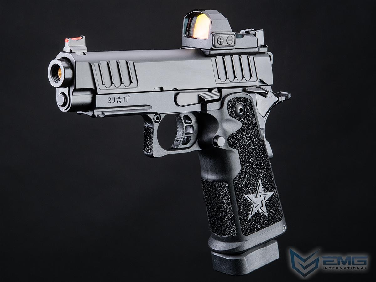 EMG Helios Staccato Licensed C2 Compact 2011 Gas Blowback Airsoft Pistol (Model: Master Grip / Standard / CO2 / Gun Only)