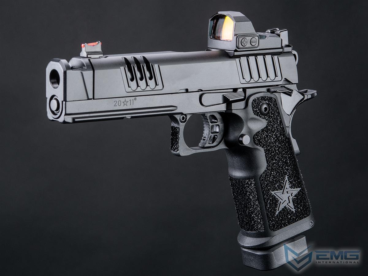 EMG Helios Staccato Licensed XC 2011 Gas Blowback Airsoft Pistol (Model: Master Grip / CNC / CO2 / Gun Only)