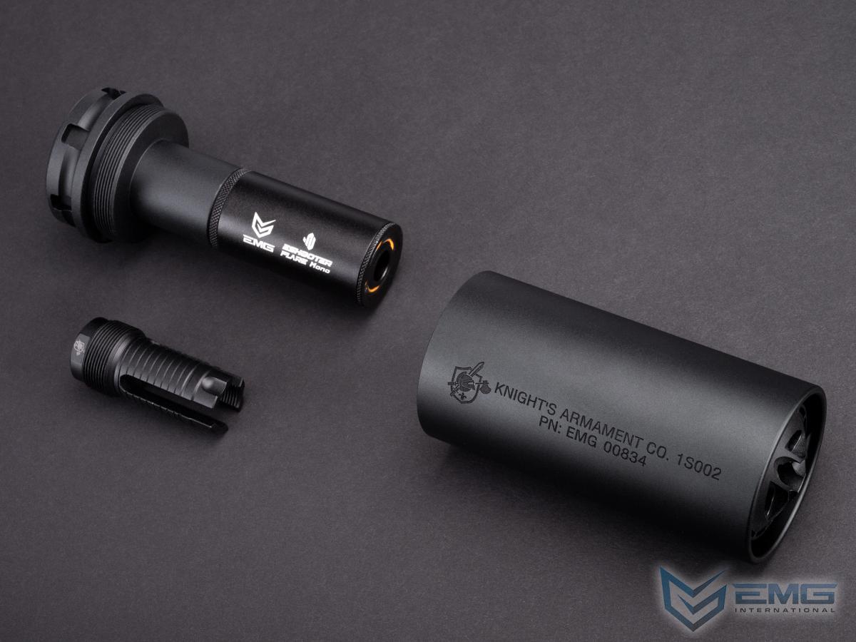EMG x KAC QDC Mock Suppressor w/ eHUB Flash Hider (Color: Black