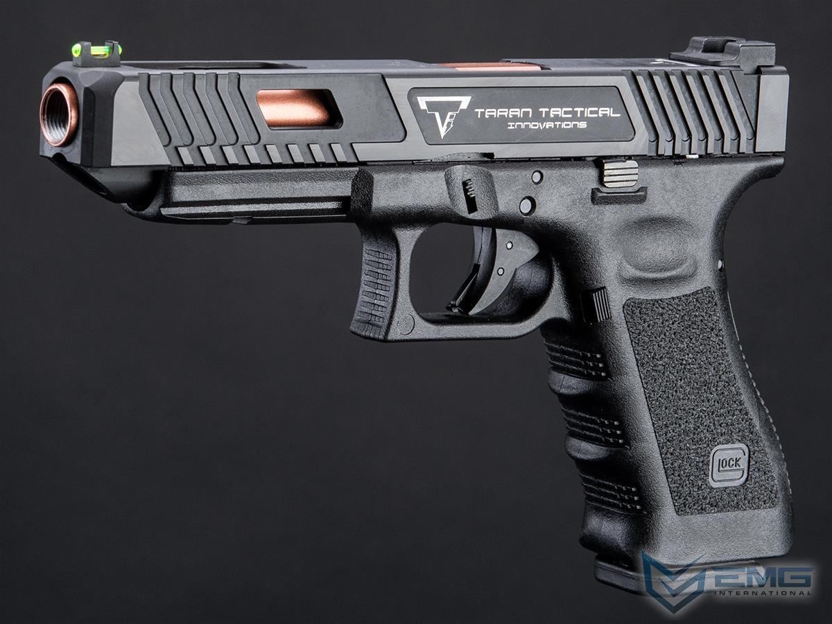 EMG Custom TTI JW2 CNC Combat Master Slide + Elite Force GLOCK 17 Gen.3 Frame Custom Gas Blowback Airsoft Pistol