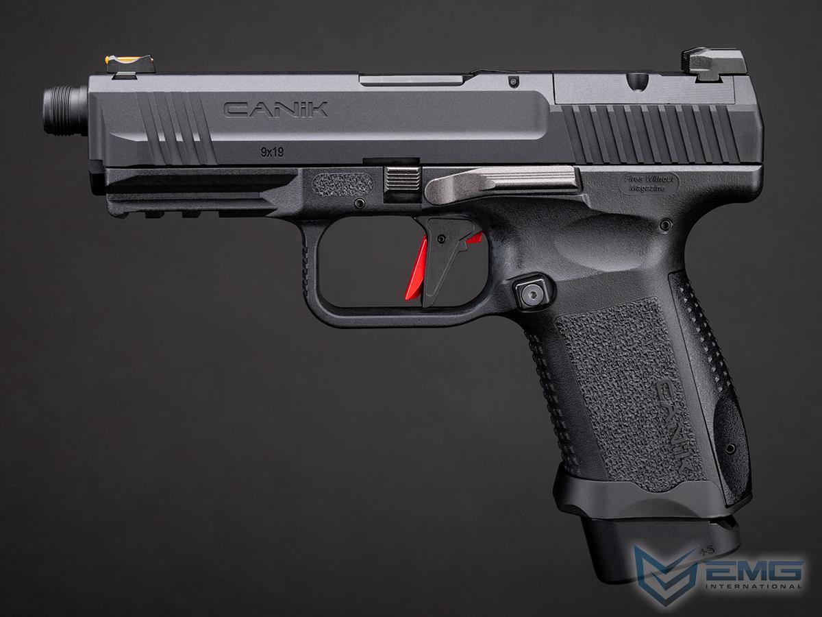 EMG x Canik x Salient Arms TP9 Elite Combat Airsoft Training Pistol -  Inokatsu (Color: Black Inokatsu / Gun Only) | Evike.com
