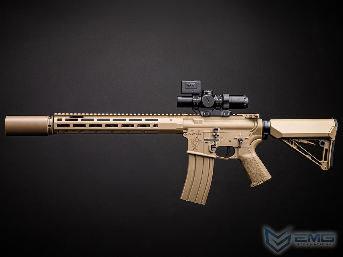 EMG x Knight's Armament Company KS-1 Airsoft AEG Rifle w/ Battery