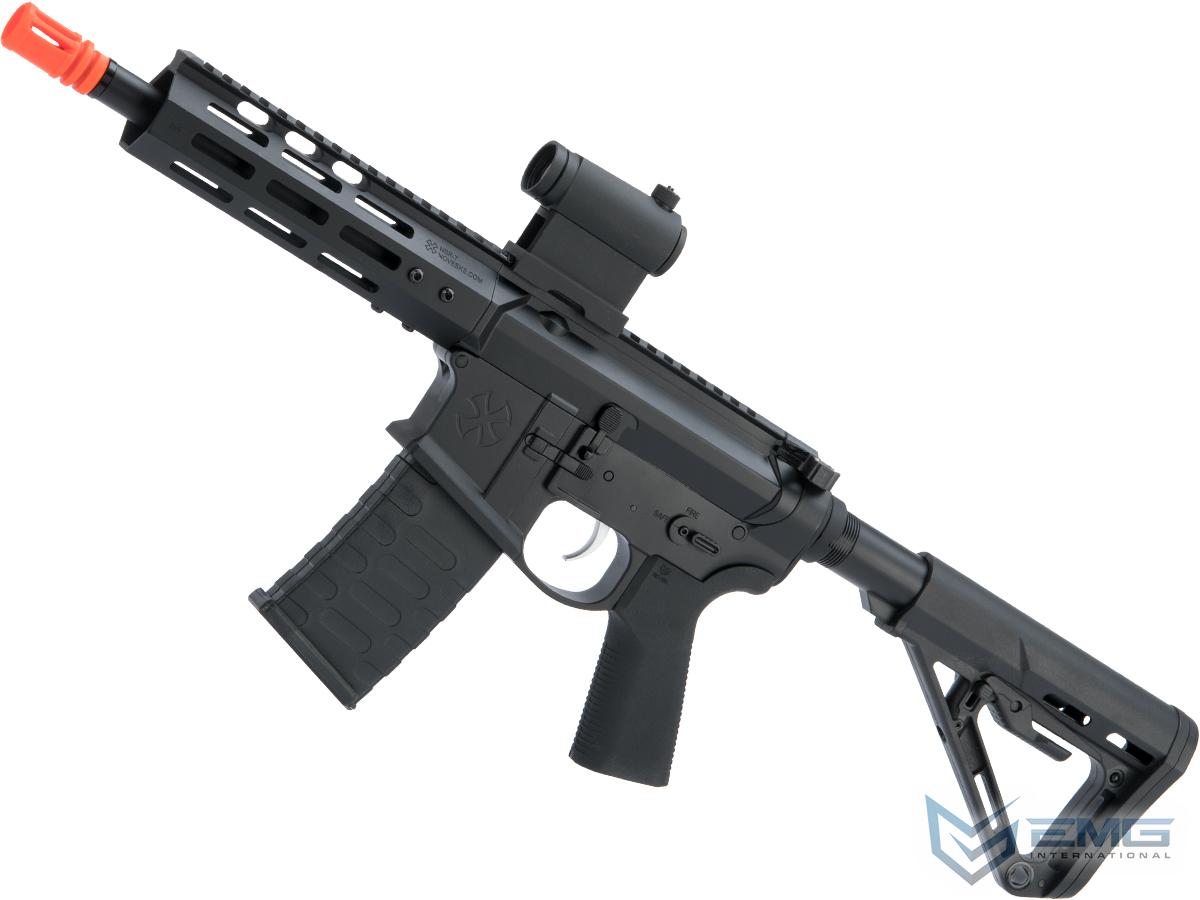 EMG NOVESKE Gen 4 w/ eSilverEdge SDU2.0 Gearbox Airsoft AEG Training Rifle (Model: Pistol / Black)