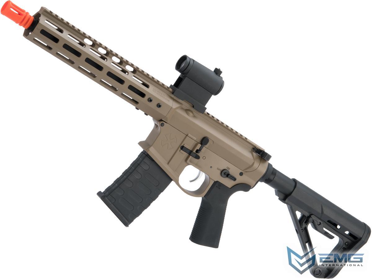 EMG NOVESKE Gen 4 w/ eSilverEdge SDU2.0 Gearbox Airsoft AEG Training Rifle (Model: Shorty / Flat Dark Earth / 350 FPS)