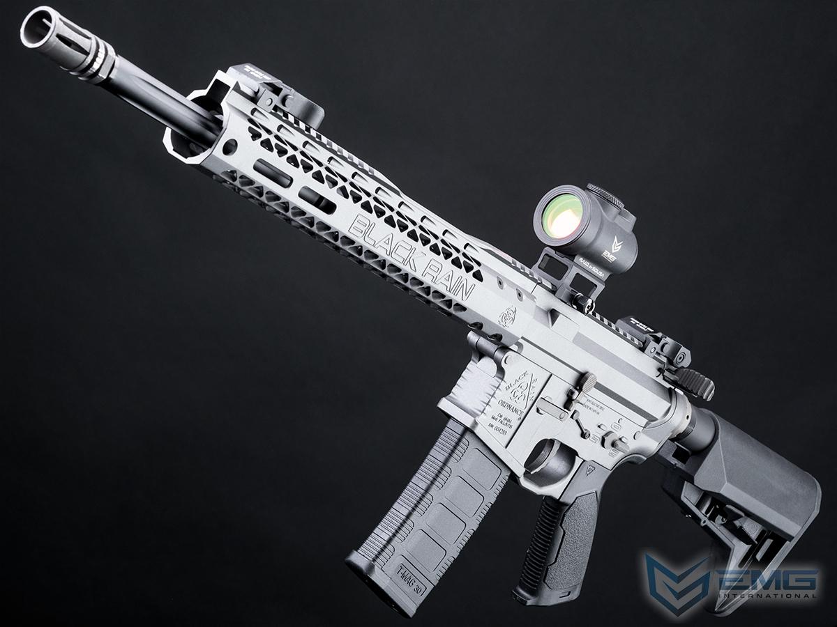 EMG Black Rain Ordnance BRO SPEC15 Licensed AR-15 Airsoft AEG Rifle w/ M-LOK Handguard (Color: Grey / Carbine)