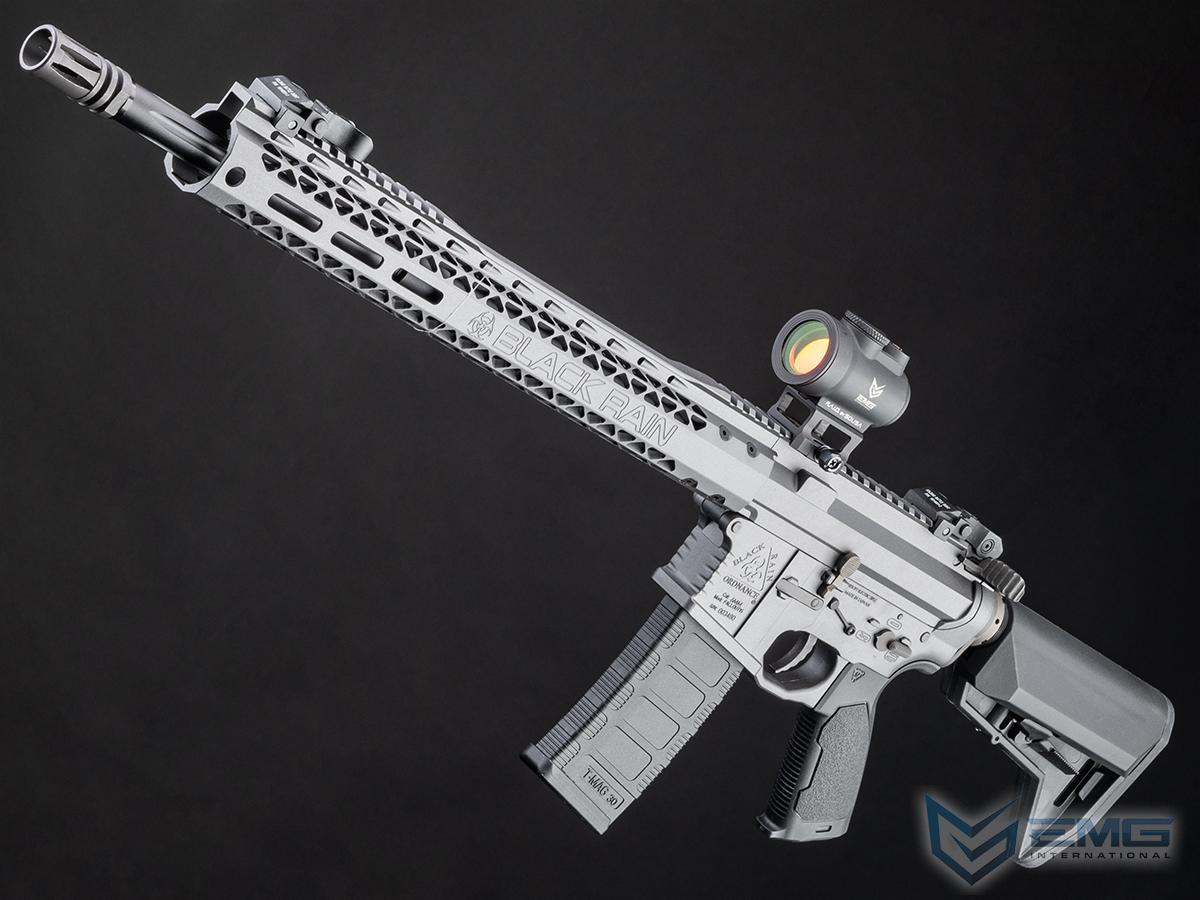 EMG Black Rain Ordnance BRO SPEC15 Licensed AR-15 Airsoft AEG Rifle w/ M-LOK Handguard (Color: Grey / Rifle)