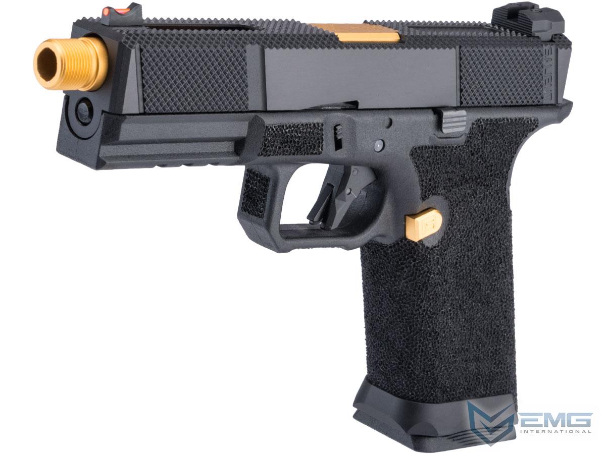 EMG SAI BLU with EMG Tier One Utility CNC Slide Airsoft GBB Pistol by G&P