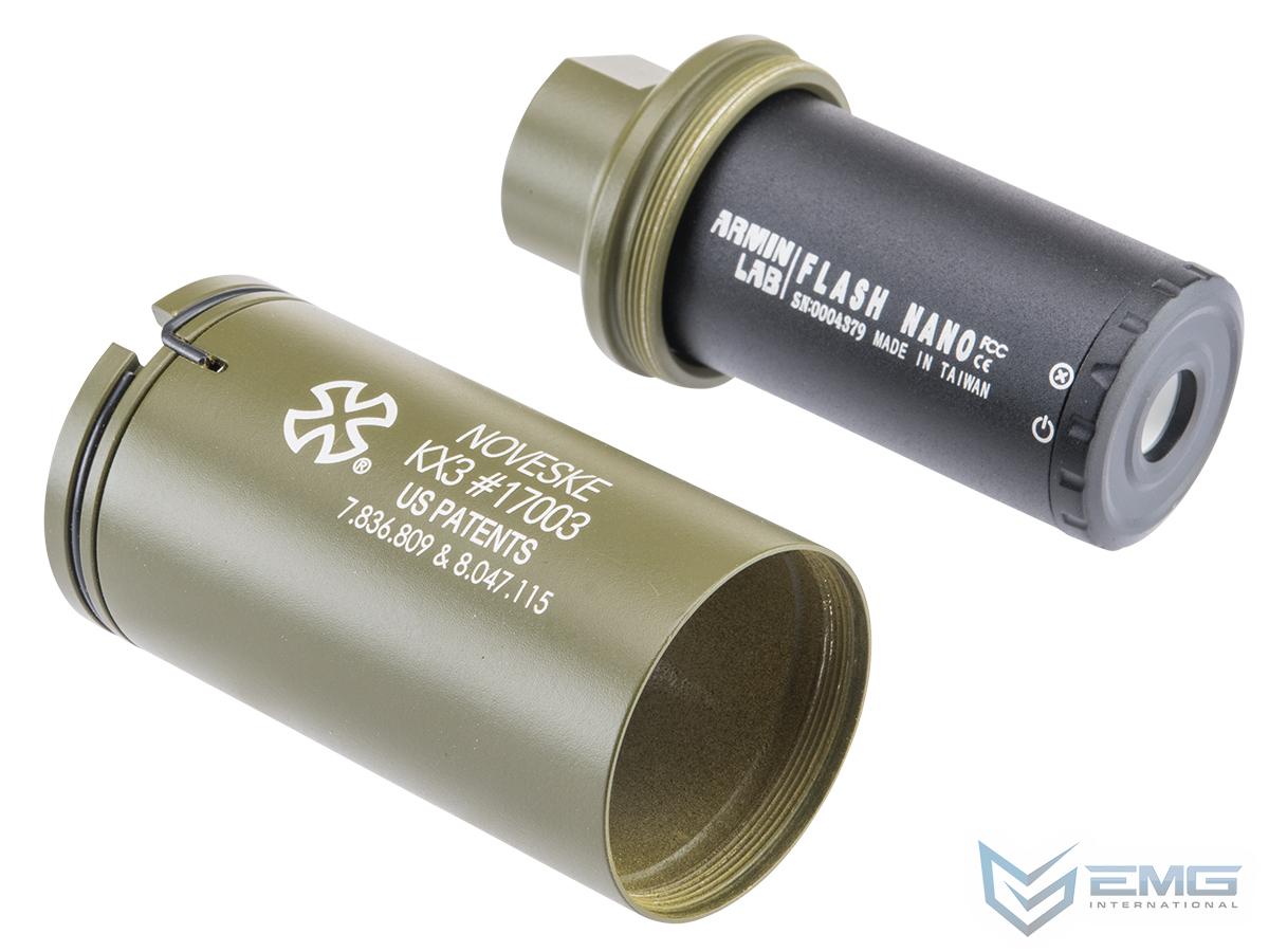 EMG Noveske Flash Hider w/ Built-In Nano Compact Rechargeable