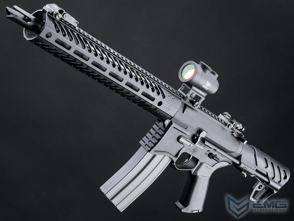 EMG Seekins Precision Licensed PDW SBR SP223 Advanced Airsoft M4 AEG Rifle w/ G2 Gearbox (Color: Black / 12 M-LOK / Gun Only)