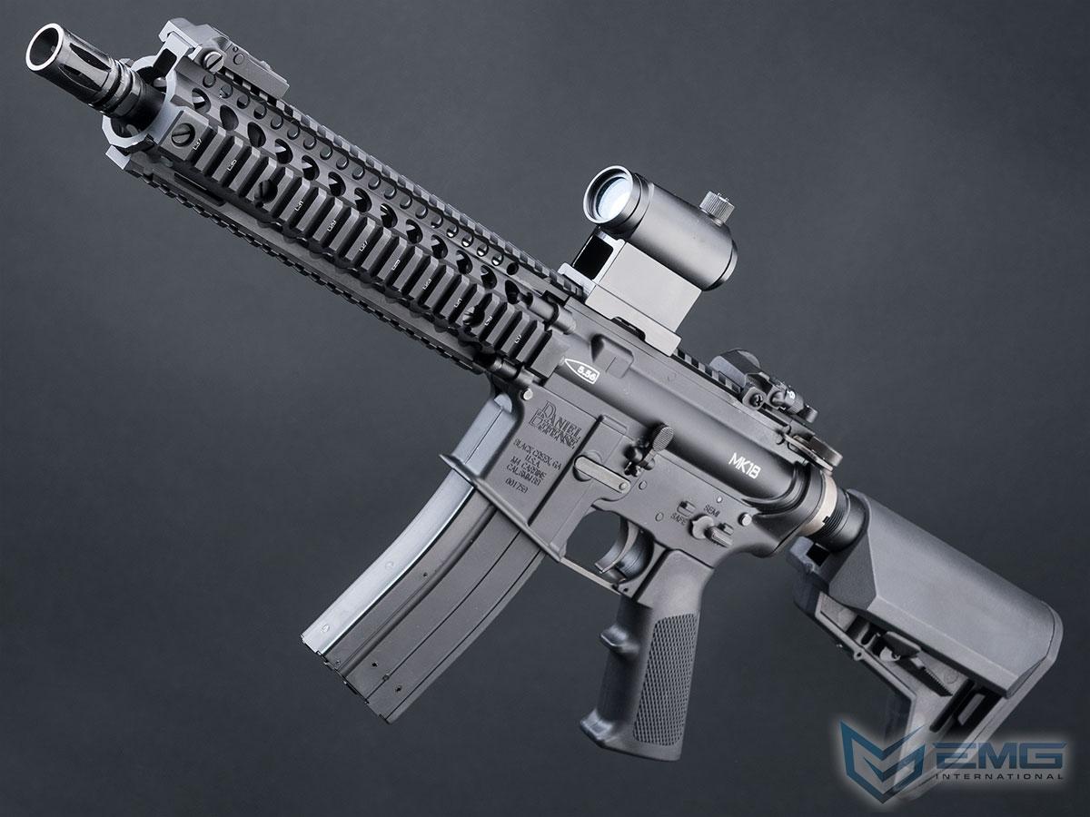 EMG / Daniel Defense Licensed M4A1 SOPMOD Block II Gas Blowback Airsoft Rifle (Model: Black / Mk18 Mod.1)