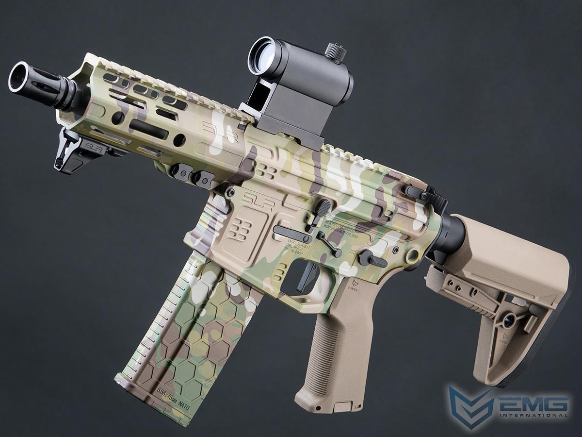 EMG Helios SLR Rifleworks Licensed B15 Airsoft AEG W/ ION M-LOK Handguard (Color: Multicam / 5.5 Lite Handguard / 350 FPS)