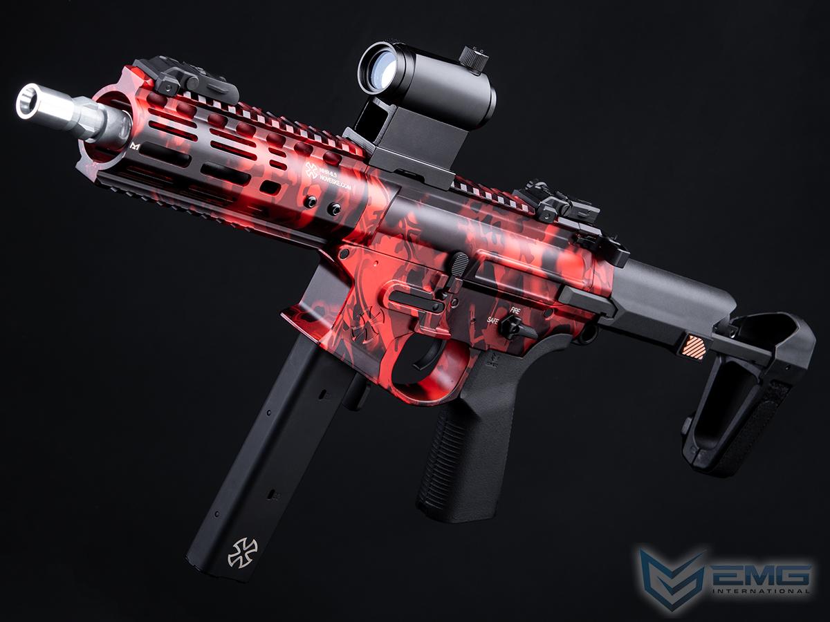 EMG Noveske Space Invader Gen4 Pistol Caliber Carbine Training Weapon (Color: Kryptek Obskura Red / 8.5)