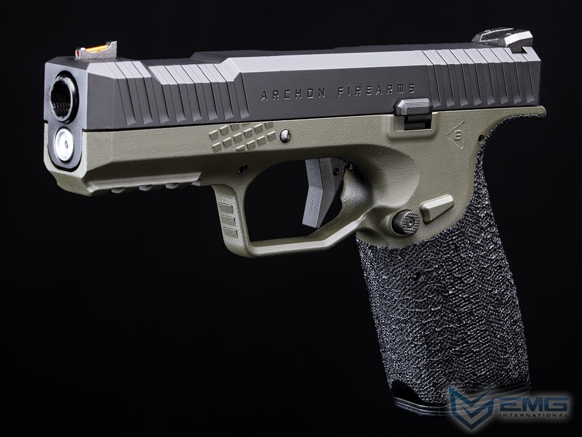 EMG Archon Firearms Type B Airsoft Parallel Training Weapon w/ Black Sheep Arms Custom Cerakote (Model: Stippled OD Green Frame)