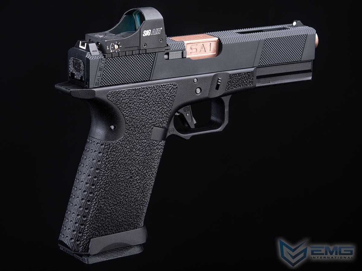 EMG SAI BLU w/ EMG Tier One Utility RMRCut Slide GBB Airsoft Pistol