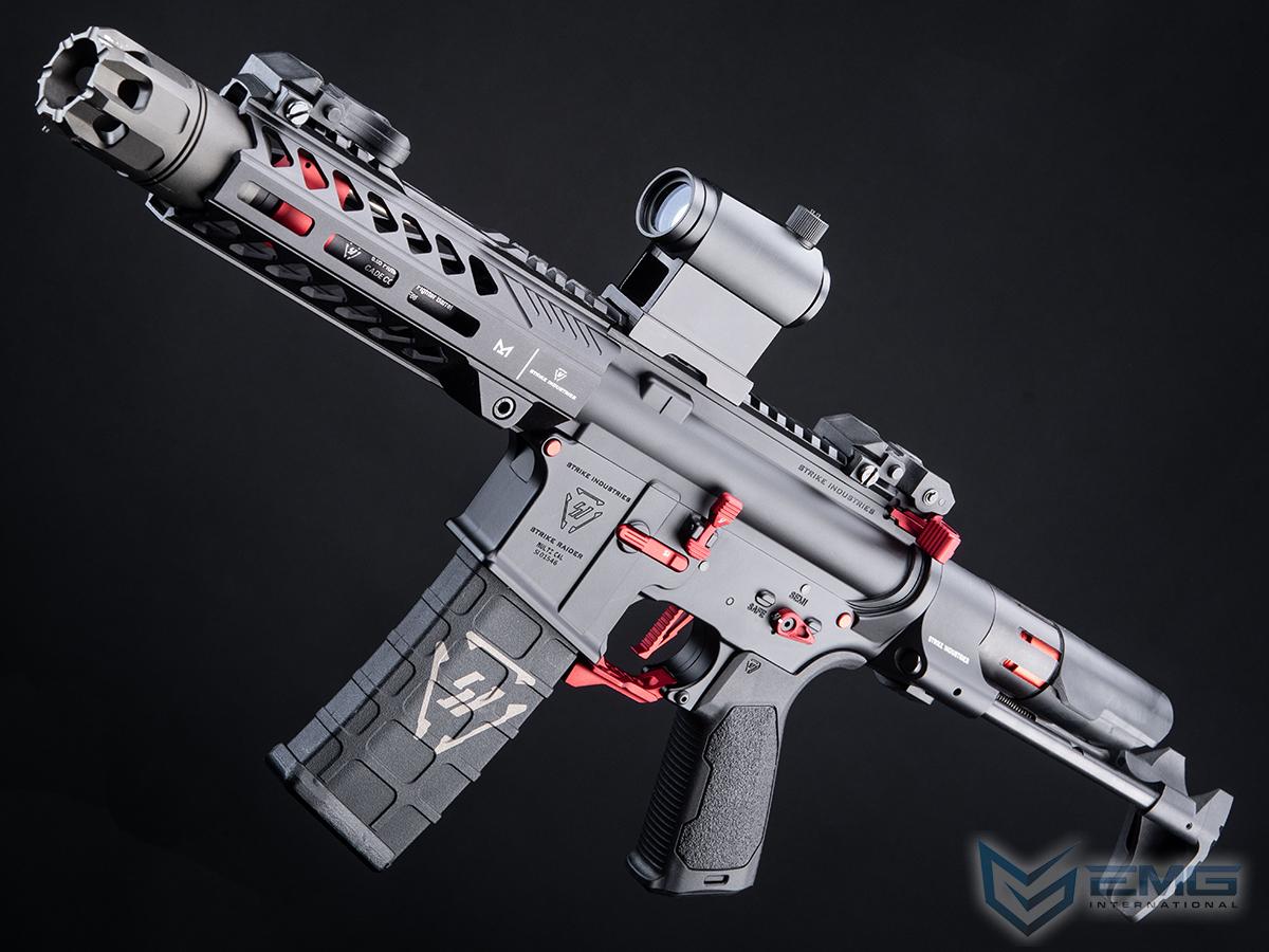 EMG / Strike Industries Licensed Tactical Competition AEG w/ G&P Ver2 - GATE Aster Gearbox (Model: PDW - 350 FPS / Red)