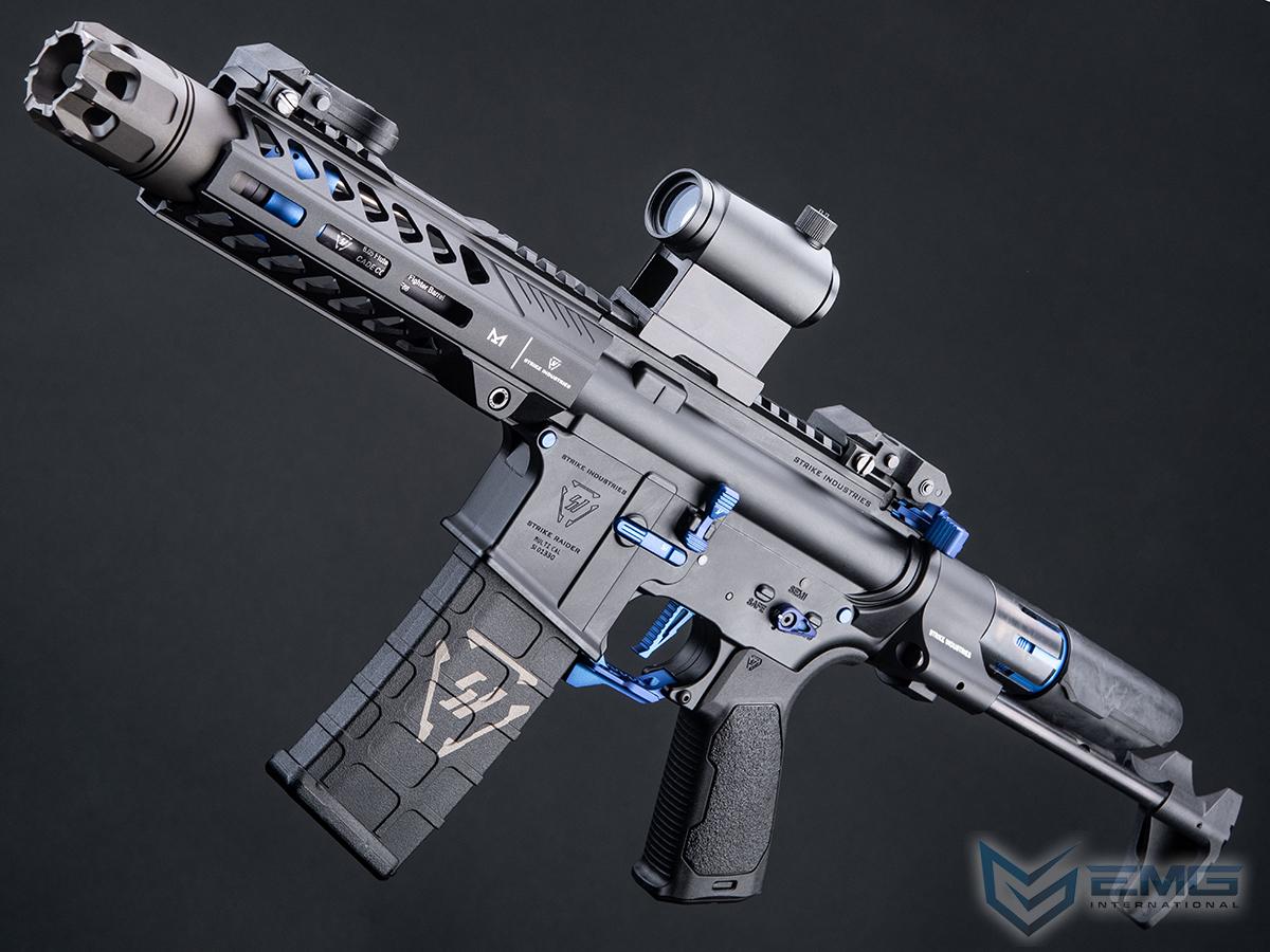 EMG / Strike Industries Licensed Tactical Competition AEG w/ G&P Ver2 - GATE Aster Gearbox (Model: PDW - 350 FPS / Blue)