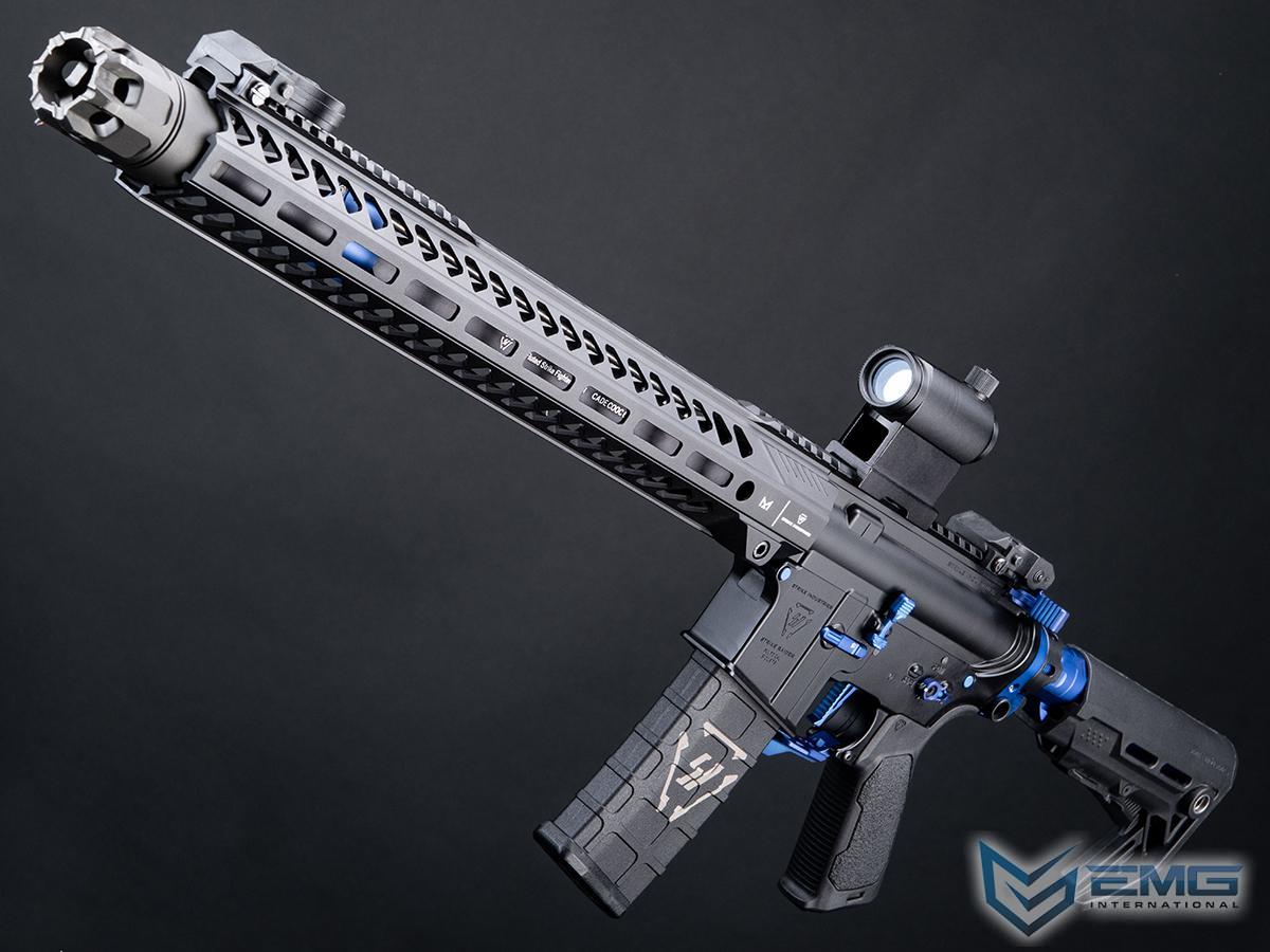 EMG / Strike Industries Licensed Tactical Competition AEG w/ G&P Ver2 - GATE Aster Gearbox (Model: Carbine - 400 FPS / Blue)