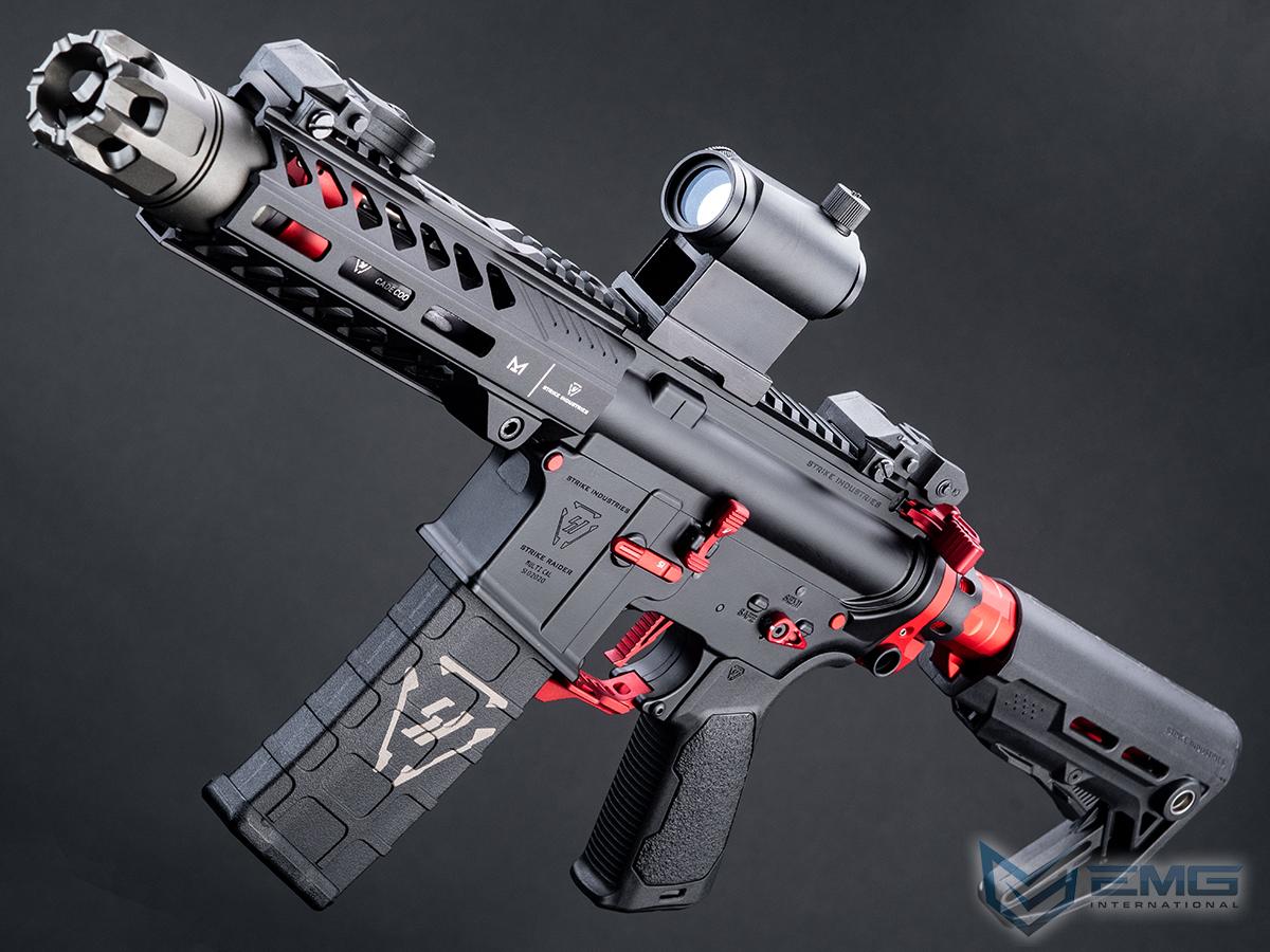 EMG / Strike Industries Licensed Tactical Competition AEG w/ G&P Ver2 - GATE Aster Gearbox (Model: SBR - 350 FPS / Red)