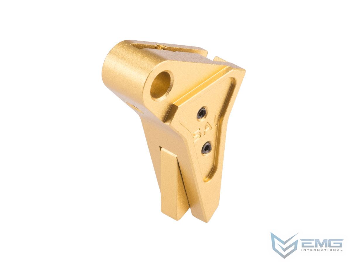 EMG SAI Tier One Flat Trigger for Elite Force GLOCK GBB Pistols (Color: Gold / Gold)