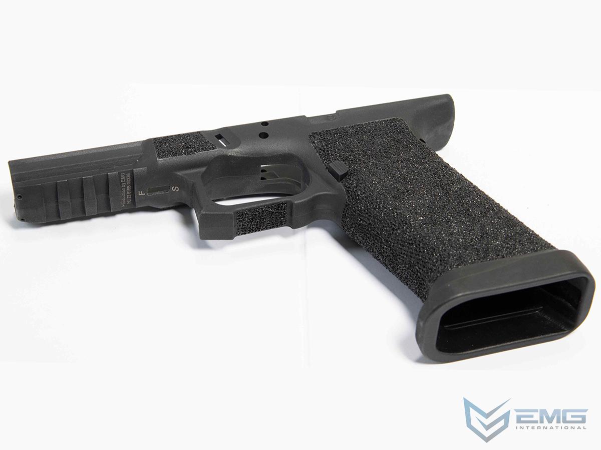 EMG Omega Frame for Combat Master Gas Blowback Airsoft Pistols (Color: Black / Stippled / Frame Only)