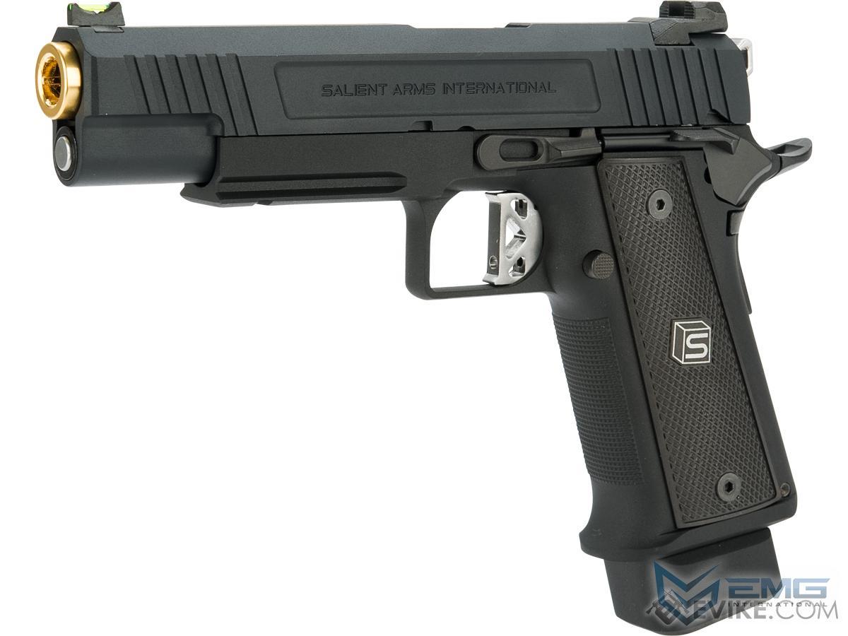 EMG / Salient Arms International 2011 DS 5.1 Full Auto Select Fire GBB Pistol (Color: Black / CO2)