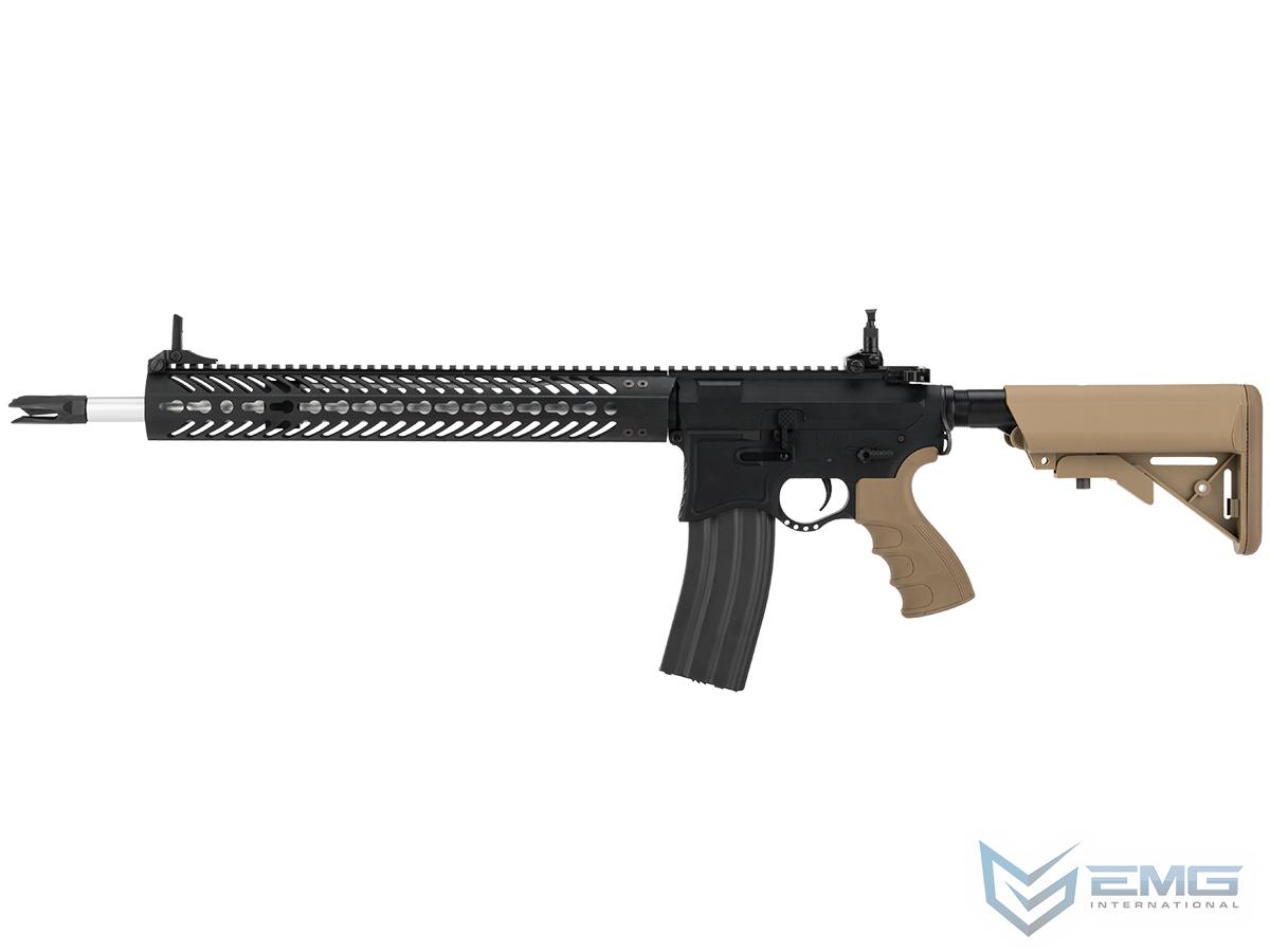 EMG Seekins Precision Licensed AR-15 SP223 Advanced Airsoft M4 AEG Rifle w/ G2 Gearbox (Color: Desert / Keymod)