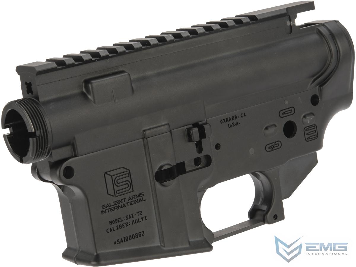 EMG SAI AR-15 Forged Receiver for Gas Blowback Airsoft Rifles by RA-Tech (System: WE-Tech)