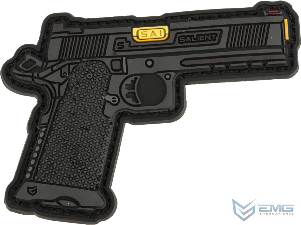 EMG Miniaturized Weapons PVC Morale Patch (Type: Salient Arms International RED 1911 DS)