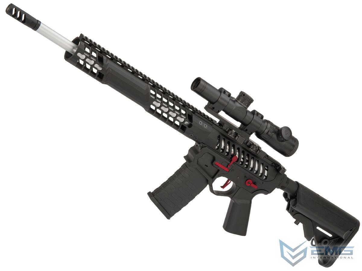 EMG F-1 Firearms BDR-15 3G AR15 Full Metal Airsoft AEG Training Rifle (Model: Black / Red / eSE)