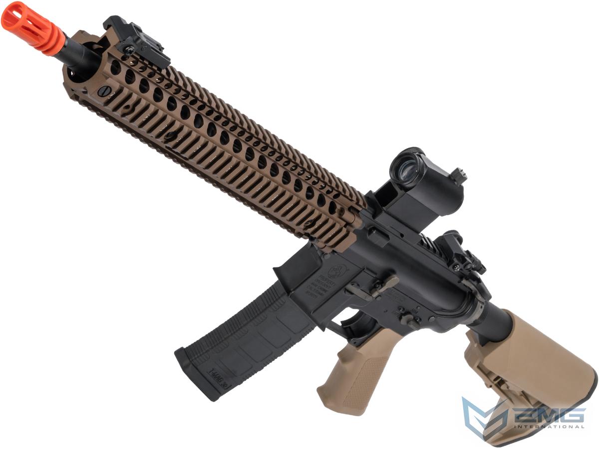 EMG Custom Built Colt Licensed M4 SOPMOD Block 2 Airsoft AEG Rifle with Daniel Defense Rail System (Model: 12 M4A1 / Dark Earth)