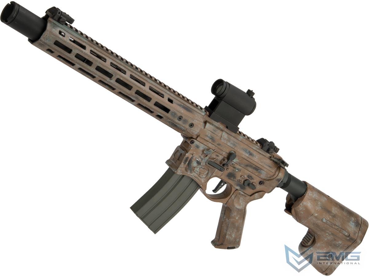 EMG / Sharps Bros Warthog Licensed Advanced M4 Airsoft AEG w/ Black Sheep Arms Custom Cerakote (Model: 15 Carbine / Distressed Copper)