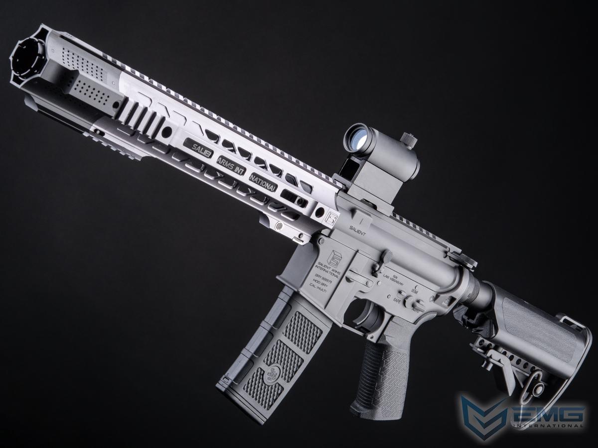 EMG SAI GRY Gen. 2 Forge Style Receiver AEG Training Rifle w/ JailBrake Muzzle and GATE ASTER Programmable MOSFET (Model: SBR / Grey)