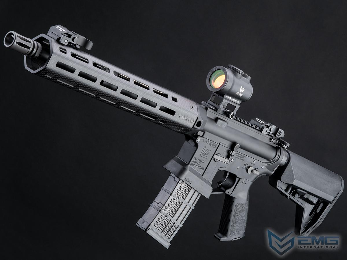 EMG Lancer Systems Licensed L15 Defense Airsoft AEG Rifle (Model: Carbon Fiber Handguard / 15 / Gun Only)