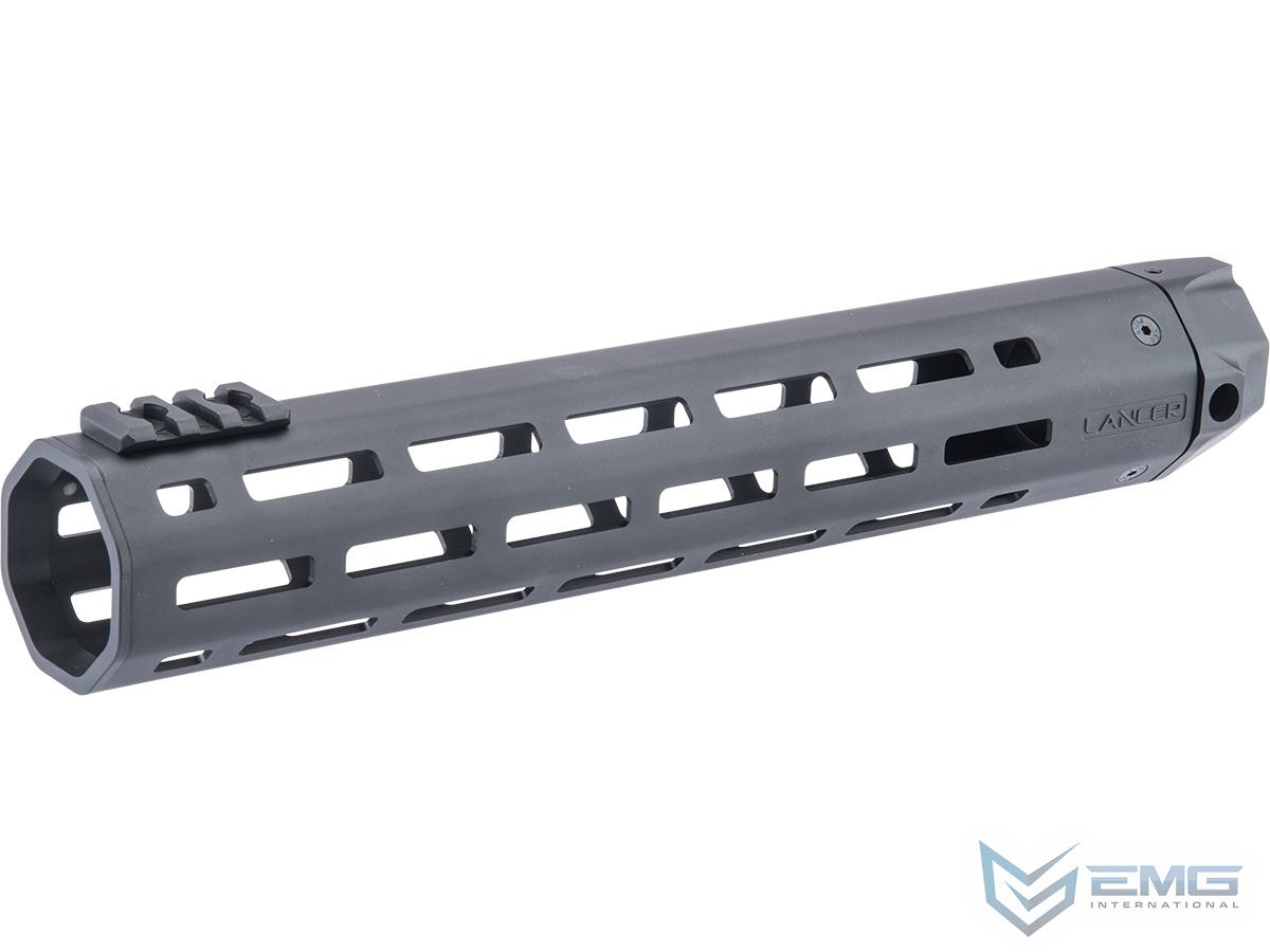 EMG Lancer Systems Licensed LCH M-LOK Handguard for M4/M16 Airsoft AEG Rifles (Color: Black / 12)