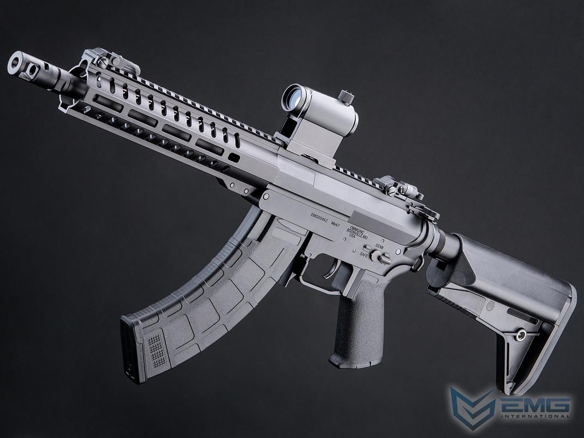 EMG CMMG Licensed MK47 Ver2 Airsoft AEG Parallel Training Weapon w/ Platinum Gearbox (Model: Banshee SBR / 400 FPS / Add GATE Aster)