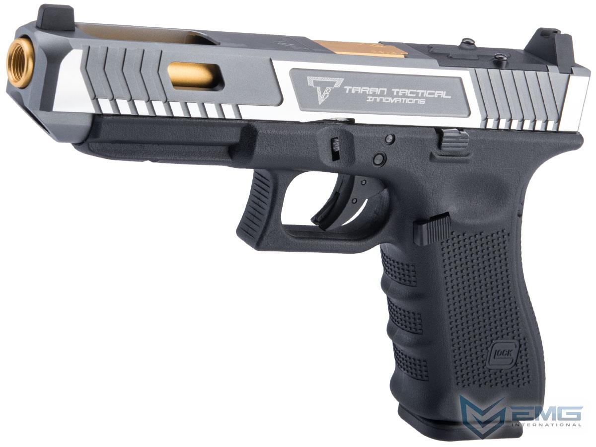 Elite Force Licensed GLOCK 17 Gen. 4 Gas Blowback Airsoft Pistol w/ EMG SAI  Tier 2 Modification