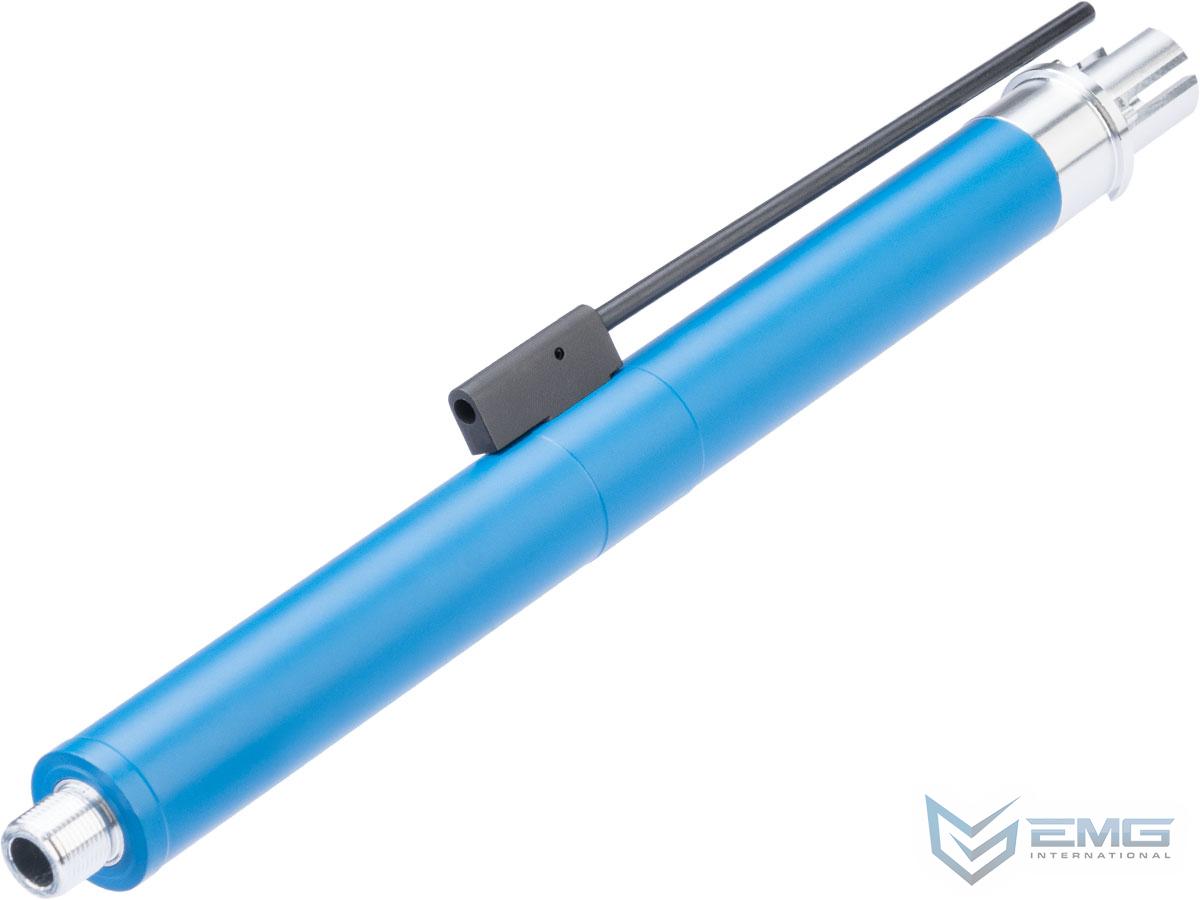 EMG / Falkor Defense Double-Jacketed CNC Aluminum Airsoft AEG Outer Barrel (Model: 10.5 / Blue)