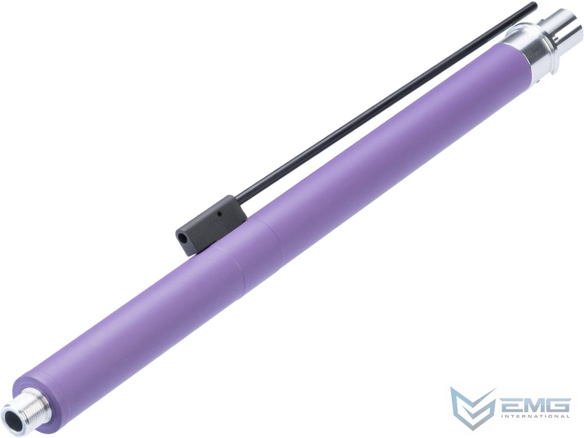 EMG / Falkor Defense Double-Jacketed CNC Aluminum Airsoft AEG Outer Barrel (Model: 13.5 / Bright Purple)